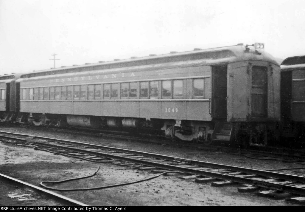 PRR 1046, Push-Pull Car, c. 1958